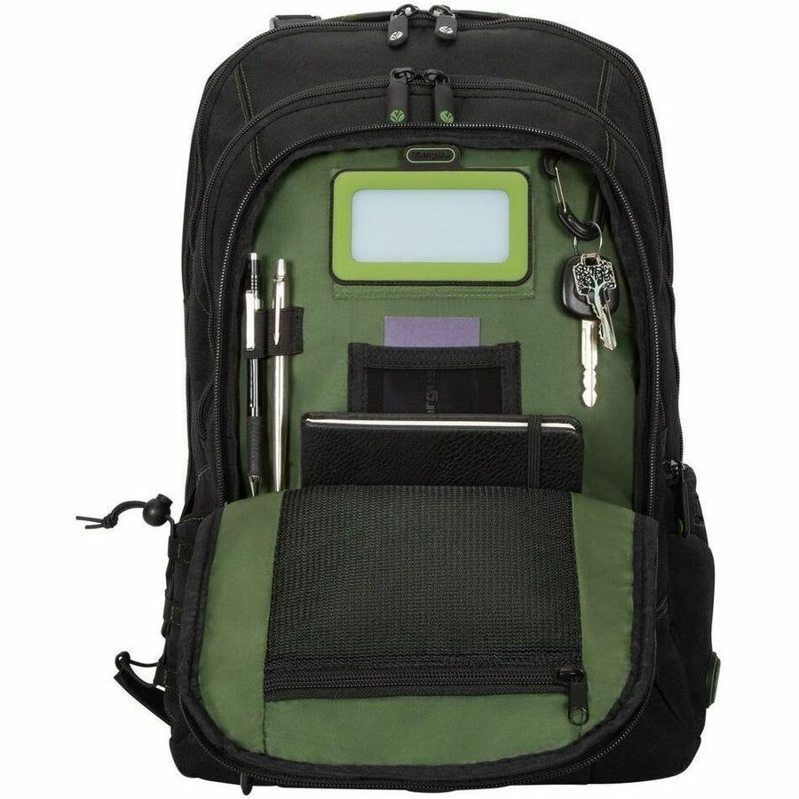 Targus Spruce EcoSmart 15.6-Inch Checkpoint-Friendly Backpack with Recycled Materials