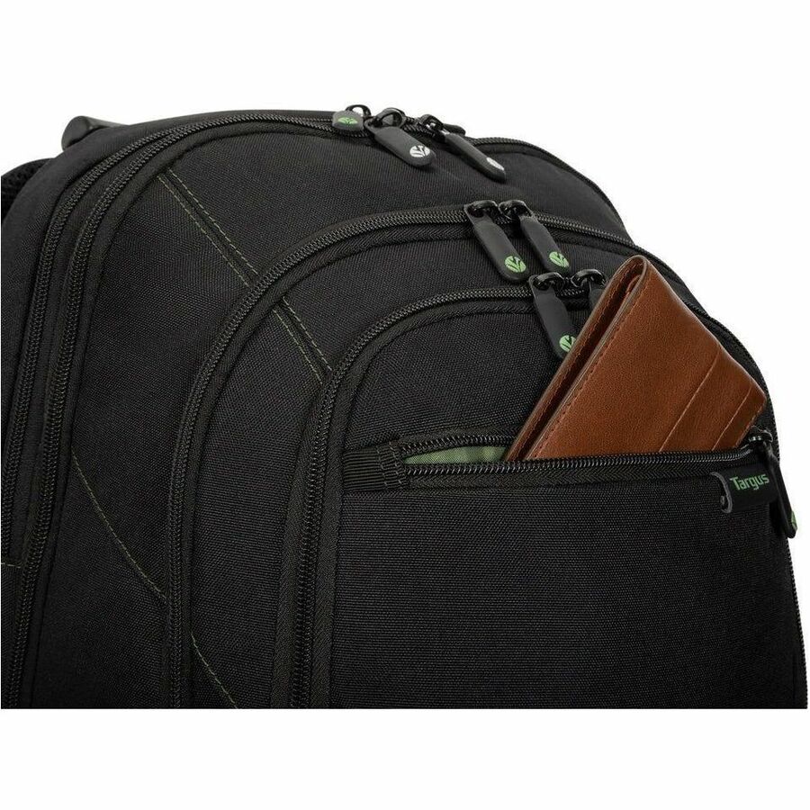 Targus Spruce EcoSmart 15.6-Inch Checkpoint-Friendly Backpack with Recycled Materials