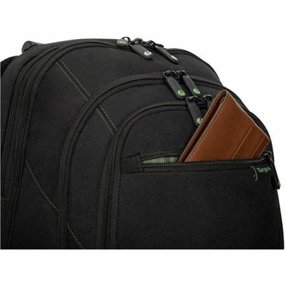 Targus Spruce EcoSmart 15.6-Inch Checkpoint-Friendly Backpack with Recycled Materials