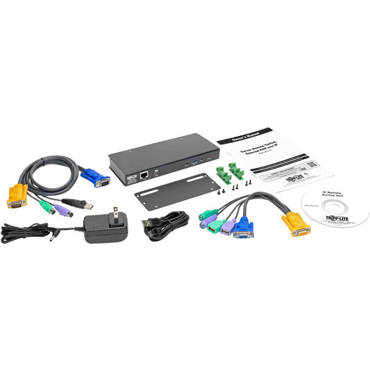 Eaton Tripp Lite Series B051-000 IP Remote Access KVM Switch for Servers and KVM Switches