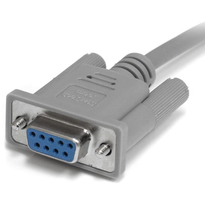 StarTech.com SCNM9FM 10 ft Serial Null Modem Cable with DB-9 Connectors