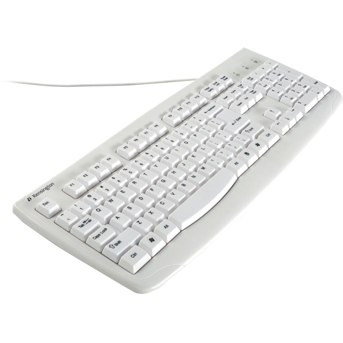 Kensington K64406US Washable USB/PS2 Keyboard with Antimicrobial Protection