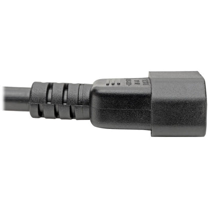 Eaton Tripp Lite Series Power Cord, C19 to C14, Heavy-Duty 15A 250V, 2 ft. Black