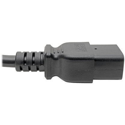 Eaton Tripp Lite Series Power Cord, C19 to C14, Heavy-Duty 15A 250V, 2 ft. Black