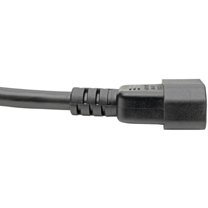 Eaton Corporation Tripp Lite P047-004 Power Cord C19 to C14, 4 ft. Heavy-Duty 15A 250V Black