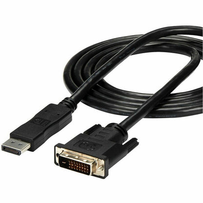 StarTech.com 6ft DisplayPort to DVI Cable (DP2DVIMM6) for High-Resolution Video Connections