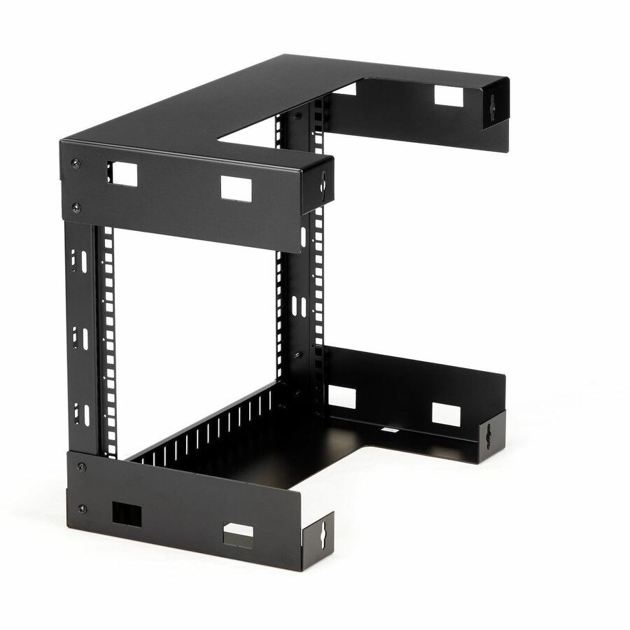 StarTech.com RK812WALLO 8U Open Frame Wall Mount Equipment Rack - 12 inch Depth