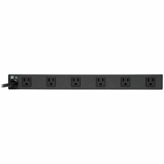 Eaton Tripp Lite Series 1U Rack-Mount Power Strip, 120V, 15A, 12 Outlets with 15 ft. Cord