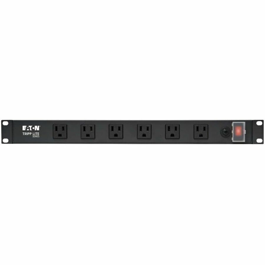 Eaton Tripp Lite Series 1U Rack-Mount Power Strip, 120V, 15A, 12 Outlets with 15 ft. Cord