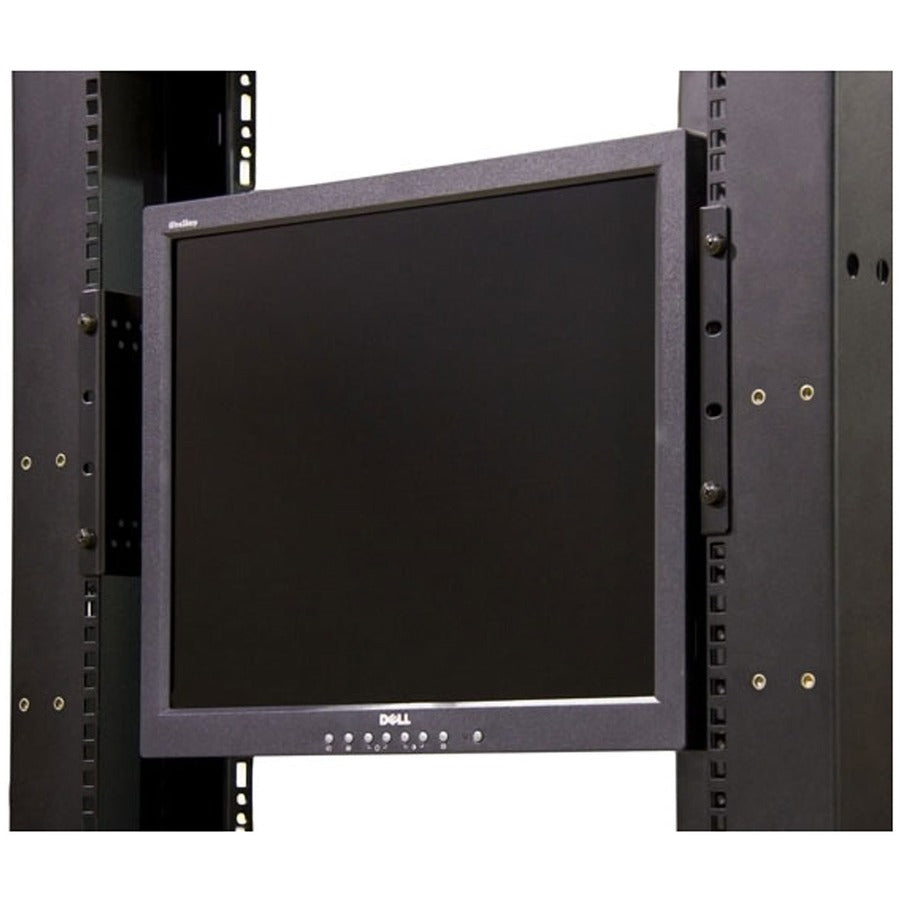 StarTech.com RKLCDBK Universal VESA LCD Monitor Mounting Bracket for 19-inch Racks and Cabinets