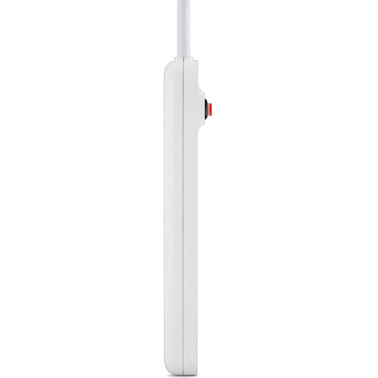Belkin 6 Outlet Power Strip with 5 ft Heavy-Duty Cord - White