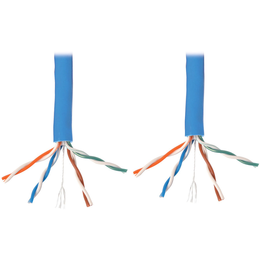 Eaton Tripp Lite Series Cat6 Gigabit Ethernet Cable, 1000 ft. Blue - High-Speed In-Wall Network Wiring