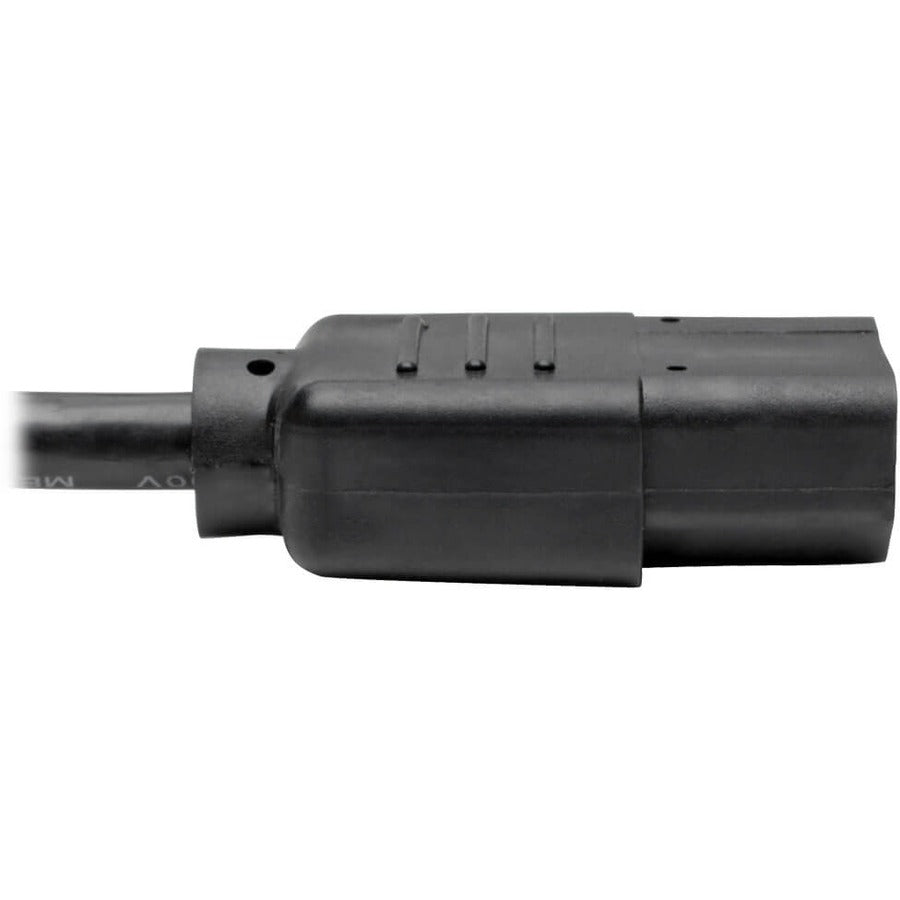 Eaton Tripp Lite Series P006-006-2 NEMA 5-15P to Dual IEC C13 Power Splitter Cable, 6 ft
