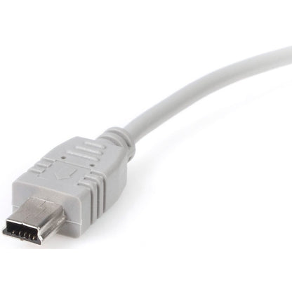 StarTech.com USB2HABM1 1 ft Mini USB 2.0 Cable - A to Mini B - M/M for Data Transfer and Charging