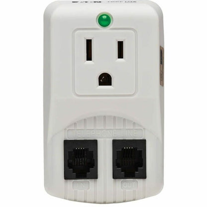 Eaton Tripp Lite Series TRAVELCUBE 1-Outlet Portable Surge Protector with 750 Joules and Lifetime Warranty