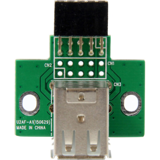 StarTech.com USBMBADAPT2 2 Port USB Motherboard Header Adapter - USB A to 10-Pin Header F/F