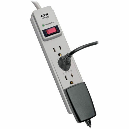 Eaton Tripp Lite ProtectIT 4-Outlet Surge Suppressor with 4 ft. Cord and Lifetime Warranty