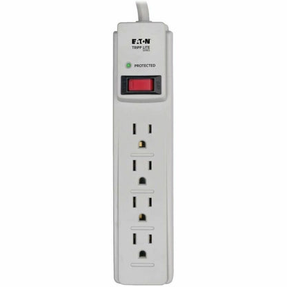 Eaton Tripp Lite ProtectIT 4-Outlet Surge Suppressor with 4 ft. Cord and Lifetime Warranty