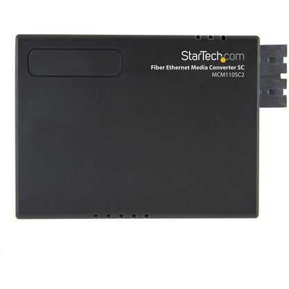StarTech.com MCM110SC2 10/100 Multi Mode Fiber Ethernet Media Converter with SC Port - 2 km Range