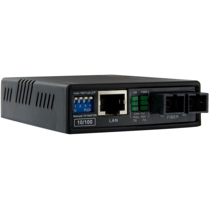 StarTech.com MCM110SC2 10/100 Multi Mode Fiber Ethernet Media Converter with SC Port - 2 km Range