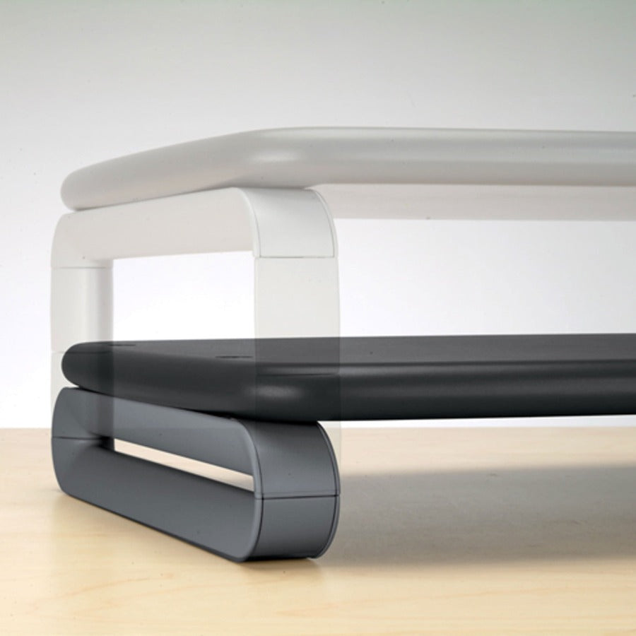 Kensington SmartFit Monitor Stand Plus for 21-Inch Displays - Adjustable Desktop Riser with 80 lb Capacity