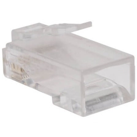 Eaton Tripp Lite Series Cat6 RJ45 Modular Connector Plug with Load Bar, 100-Pack