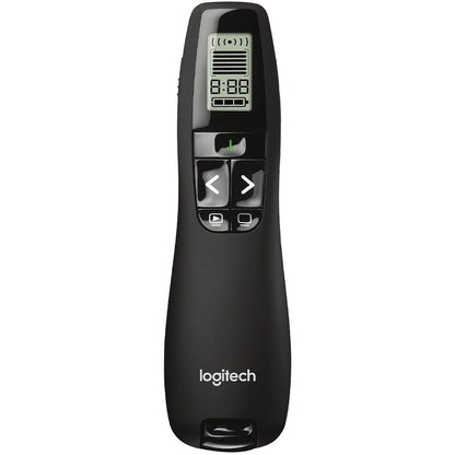 Logitech R800 Laser Presentation Remote with Green Laser Pointer and Wireless Range Up to 100 Feet
