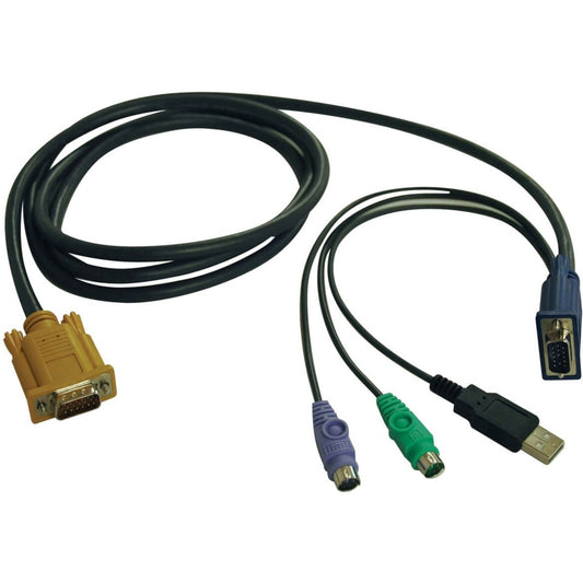 Eaton Tripp Lite Series P778-006 USB/PS2 Combo Cable for NetDirector KVM Switches, 6 ft.
