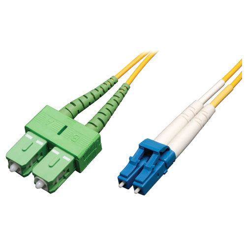 Eaton Tripp Lite Series 2M Singlemode LC to SC/APC Duplex Fiber Optic Patch Cable