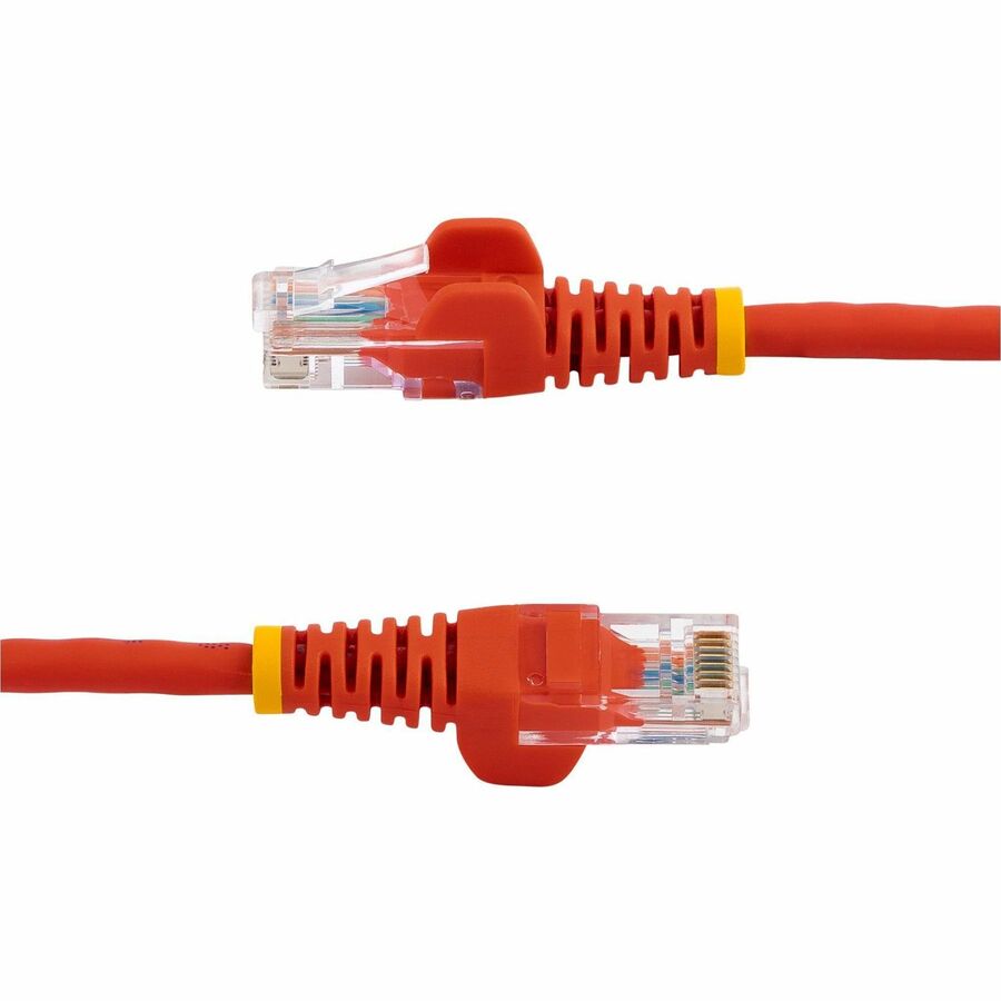 StarTech.com 30 ft Red Snagless Cat5e UTP Patch Cable with PoE Support