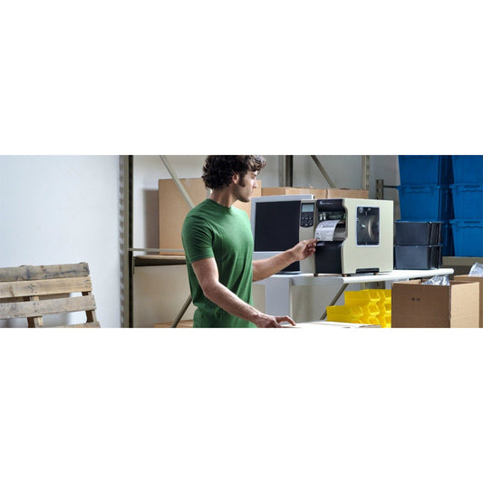 Zebra Technologies Corporation 220Xi4 Thermal Label Printer for High-Resolution Industrial Labeling