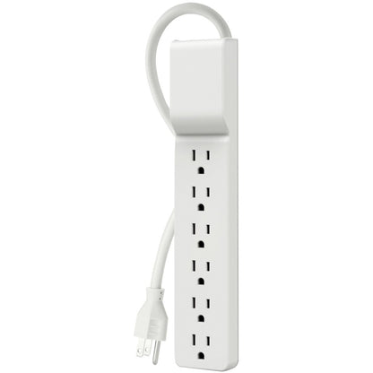 Belkin 6 Outlet Power Strip Surge Protector with 6ft Cord - 720 Joules - White