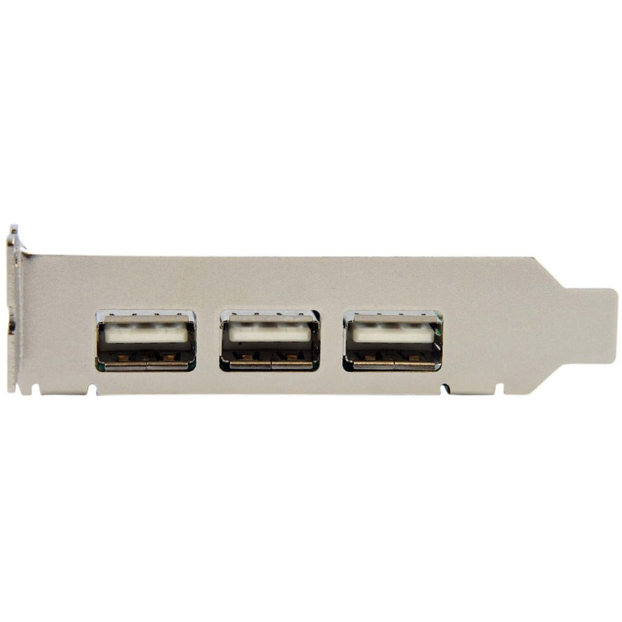 StarTech.com 4-Port PCI Express Low Profile High-Speed USB Card (PEXUSB4DP)