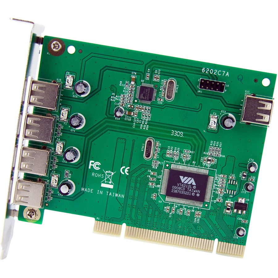 StarTech.com 7 Port PCI USB Card Adapter with USB 2.0 Connectivity