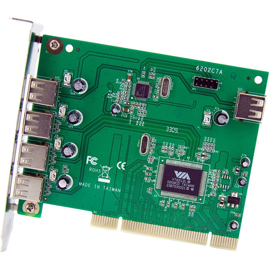 StarTech.com 7 Port PCI USB Card Adapter with USB 2.0 Connectivity