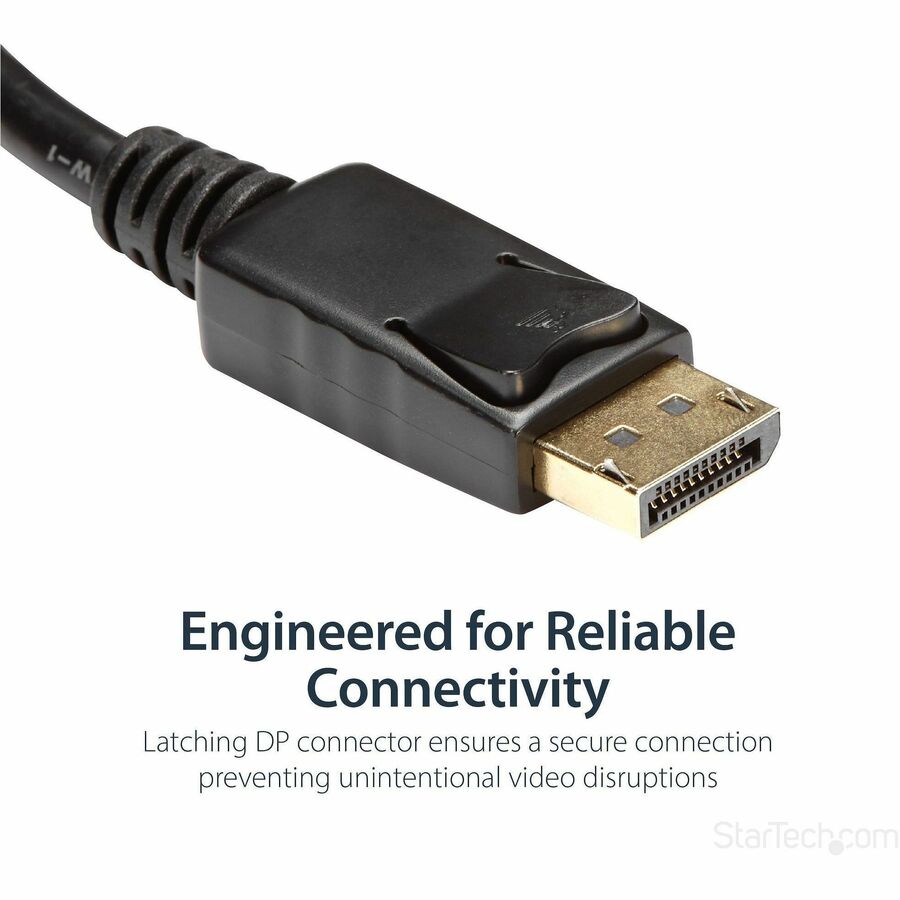 StarTech.com DisplayPort to HDMI Adapter DP2HDMI2 - 1080p Video Converter with Latching Connector