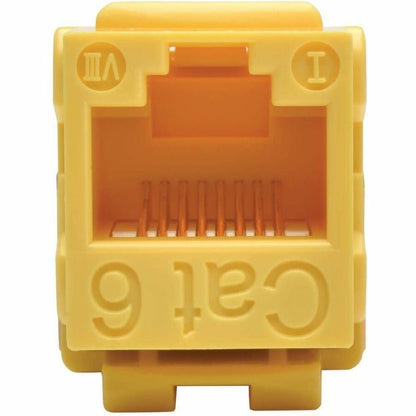 Eaton Tripp Lite Series N238-001-YW Cat6/Cat5e 110 Style Punch Down Keystone Jack - Yellow
