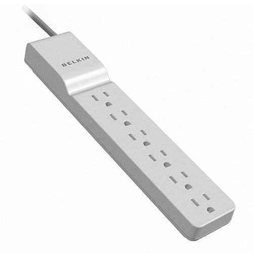 Belkin Home/Office BE106000-04 6-Outlet Surge Protector with 4 ft Cord - Black