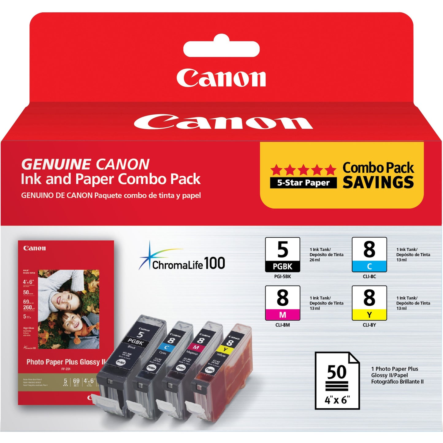 Canon 0628B027 Original Inkjet Ink Cartridge - Yellow for Canon Printers