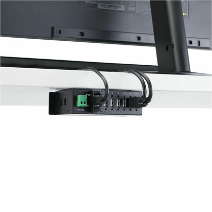 StarTech.com Mountable Rugged Industrial 7 Port USB 2.0 Hub with Surge and ESD Protection