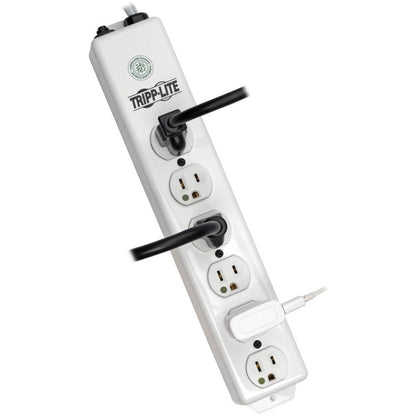 Eaton Tripp Lite Series PS-615-HG Medical-Grade Power Strip with 6 Hospital-Grade Outlets and Antimicrobial Coating