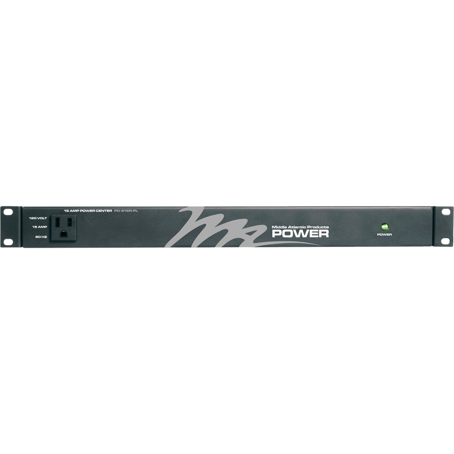 Legrand Group Middle Atlantic PD915RPL Rack Mounted Power Distribution Unit – 15 Amp, 9 Outlets