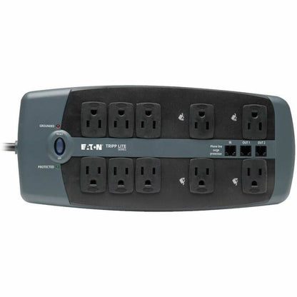 Eaton Tripp Lite Protect It! 10-Outlet Surge Protector with 8 ft. Cord and Tel/DSL Protection