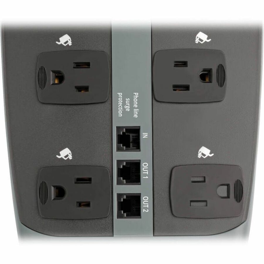 Eaton Tripp Lite Protect It! 10-Outlet Surge Protector with 8 ft. Cord and Tel/DSL Protection