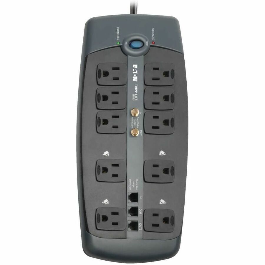 Eaton Tripp Lite Series Protect It! 10-Outlet Surge Protector with 8 ft. Cord and 3345 Joules