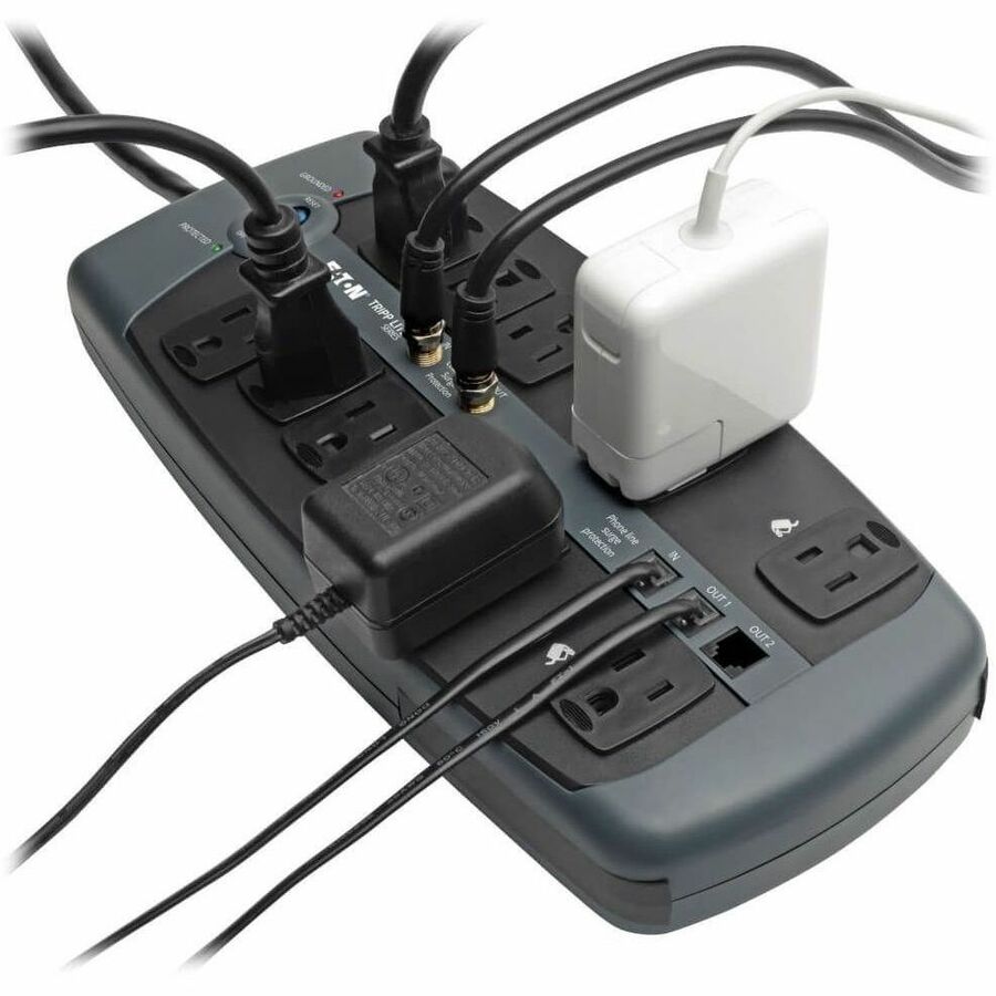 Eaton Tripp Lite Series Protect It! 10-Outlet Surge Protector with 8 ft. Cord and 3345 Joules