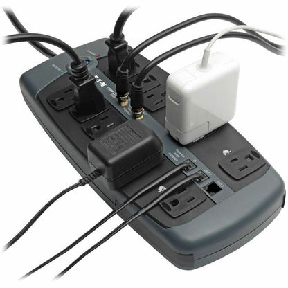 Eaton Tripp Lite Series Protect It! 10-Outlet Surge Protector with 8 ft. Cord and 3345 Joules