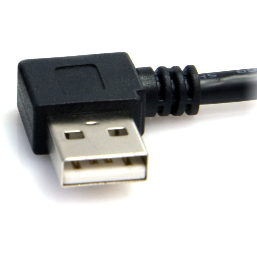 StarTech.com 3 ft USB 2.0 A to B Right Angle Data Transfer Cable - M/M
