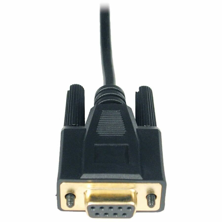 Eaton Tripp Lite Series Null Modem Serial Cable (DB9 F/F), 10 ft