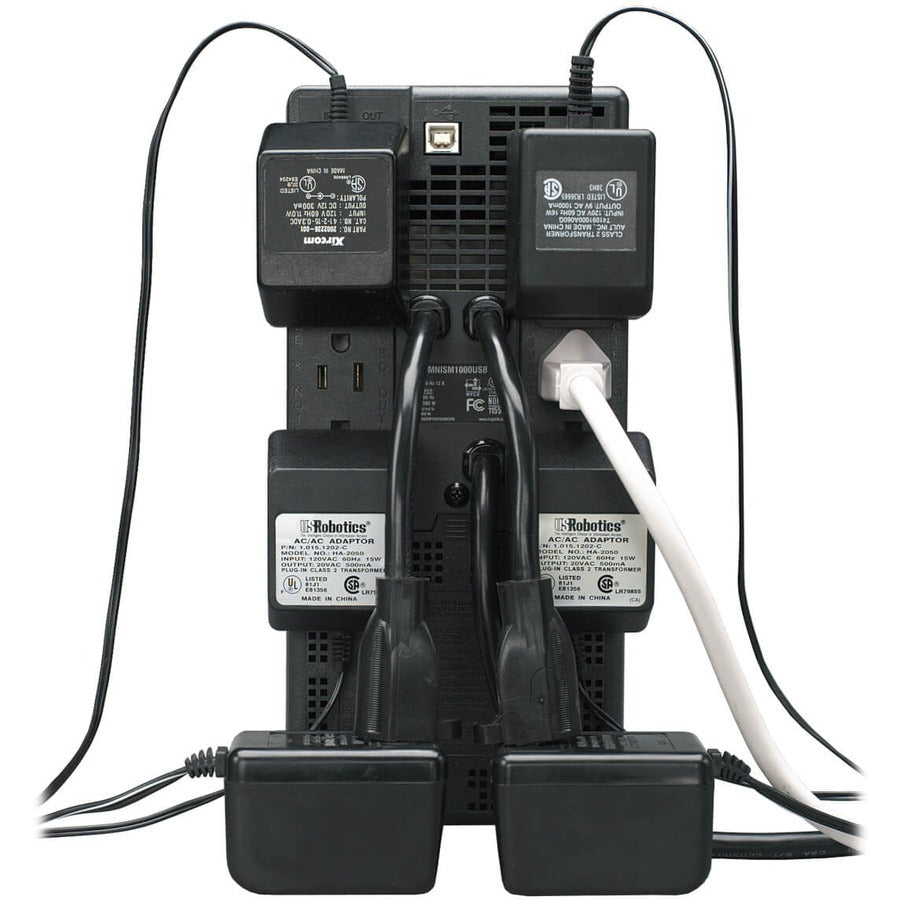 Eaton Tripp Lite Series OmniVS 120V 1000VA 500W Line-Interactive UPS Tower with USB and Phone Protection